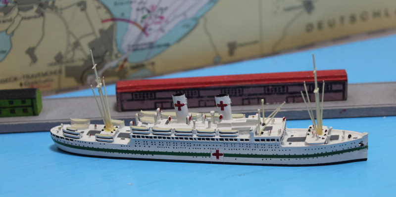 Hospital vessel "Monte Rosa" (1 p.) GER 1944 Mercator M 514aL